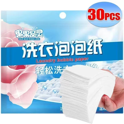 60 Pcs Laundry Tablets Concentrated Washing Powder Laundry Soap
