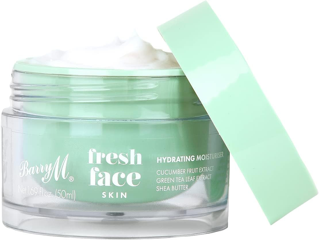 Fresh Face Skin Hydrating Moisturiser | with Cucumber Fruit, Green Tea Extracts and Shea Butter