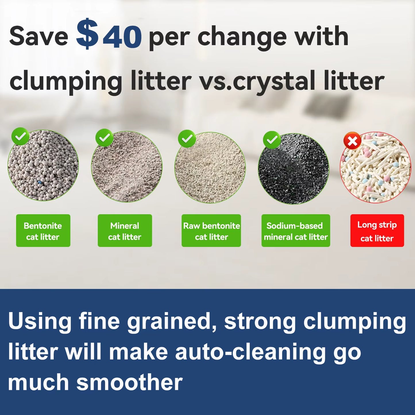 Open Smart Cat Litter Box Automatic Self Cleaning,Remote Control via App