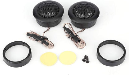Car Tweeters, 1Pair Mini Car Stereo 12V Car Super Power Sound 120W Loudspeaker