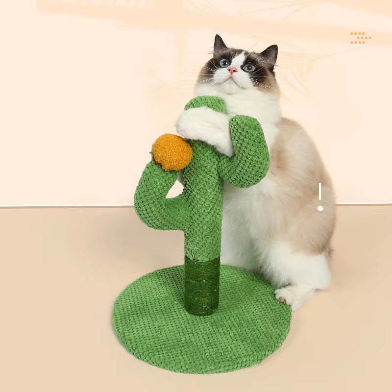 Cactus Cat Scratching Posts Sisal Rope Cat Scratcher Cactus