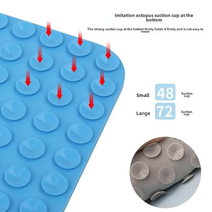 Pet Suction Cup Lick Pad Pet Lunch Mat Slow Food Pad for Cats and Dogs