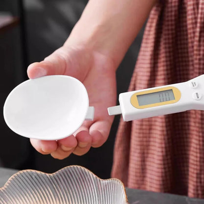 500G Digital Kitchen Scale with LCD Display for Precise Measurement of Food Ingredients, Mini Spoon Scale for Milk and Coffee