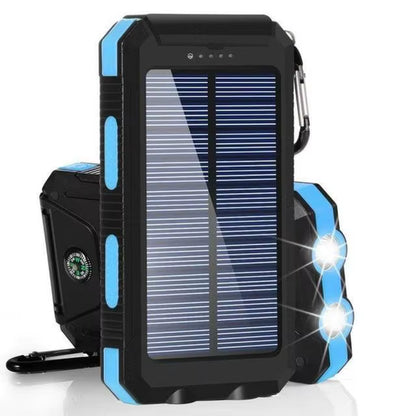 Solar Power Bank 80000Mah Portable Charging Poverbank External Battery Charger