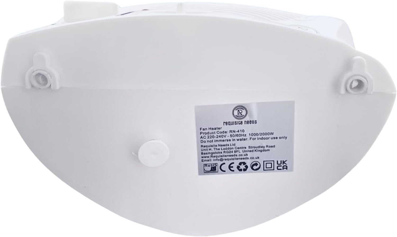 Fan Heater 2KW 2000W Small Portable Electric Hot Warm Air Upright