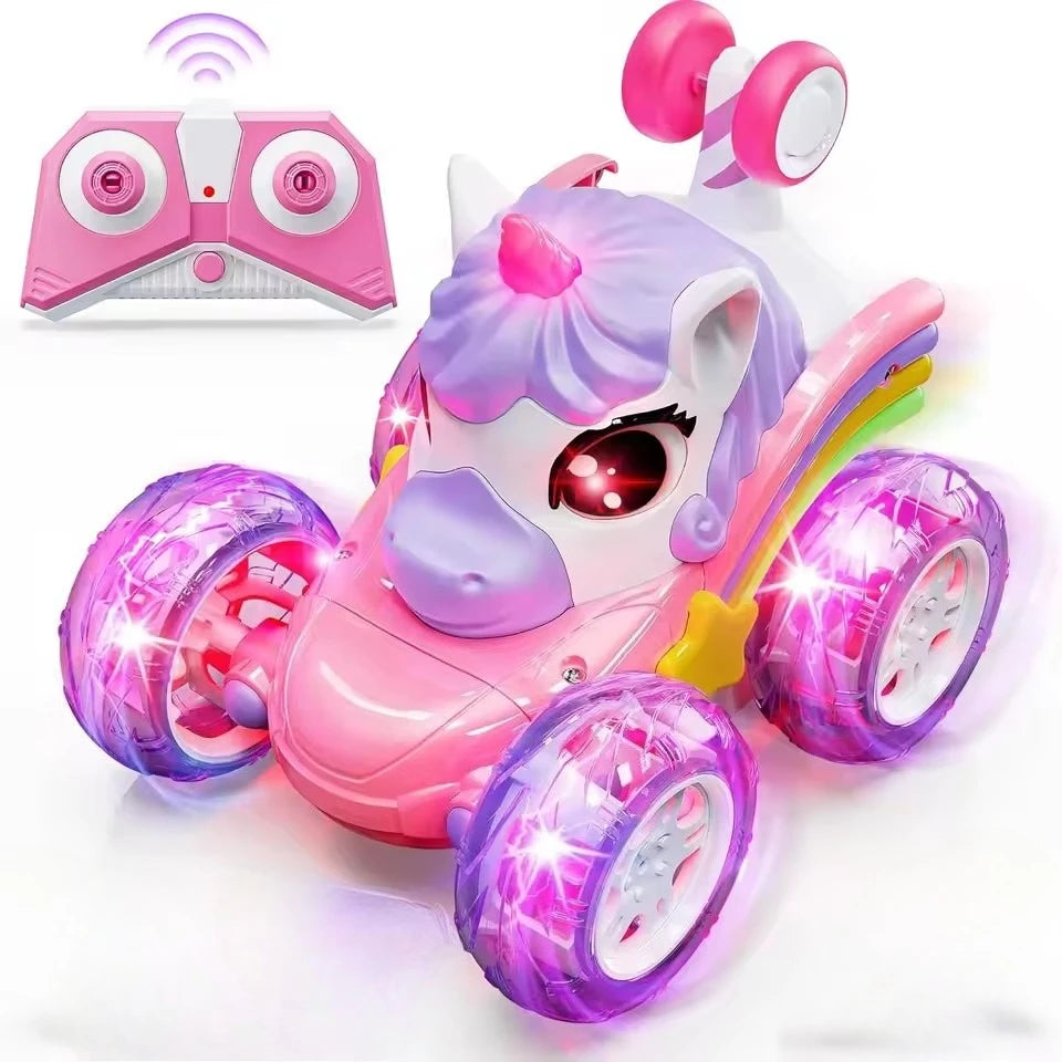 Remote Control Electric Unicorn Car - Creative and Fun Gift for Girls