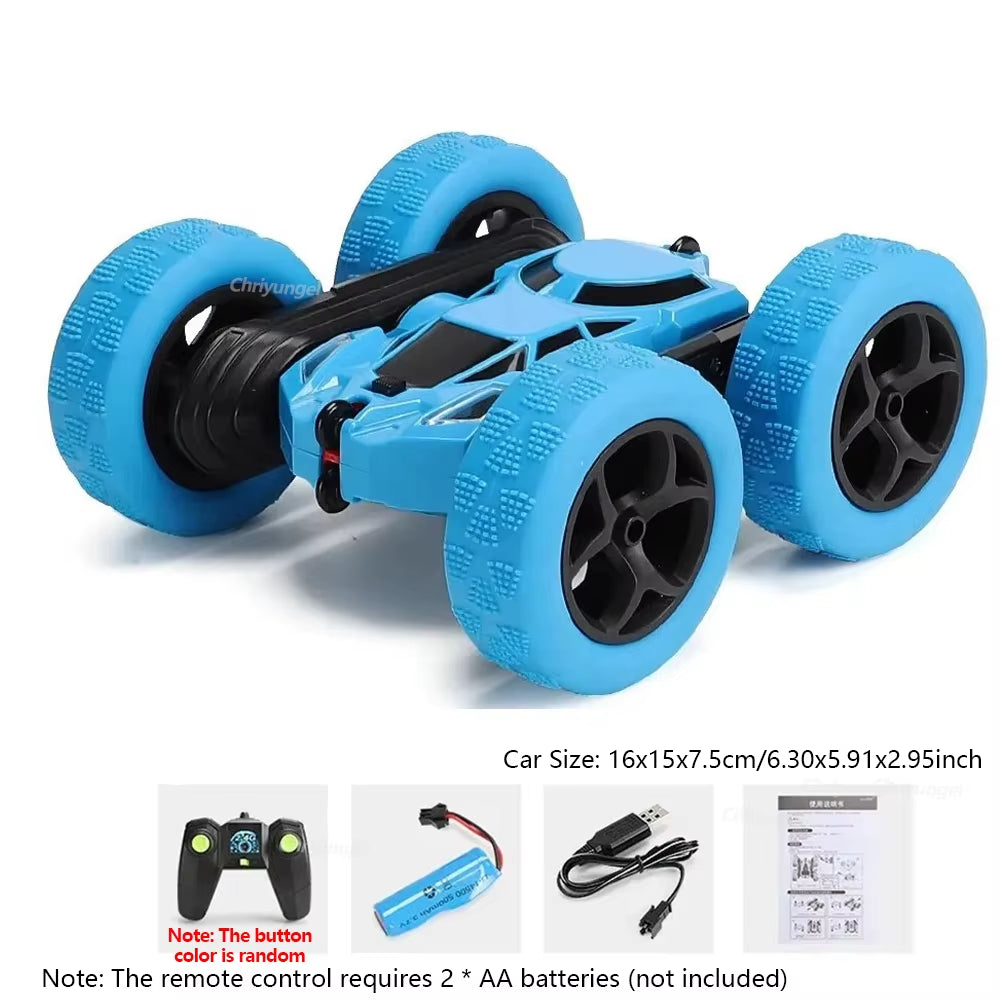 RC Stunt Car - Double-Sided 360-Degree Rotation Off-Road Remote Control Vehicle for Kids and Adults