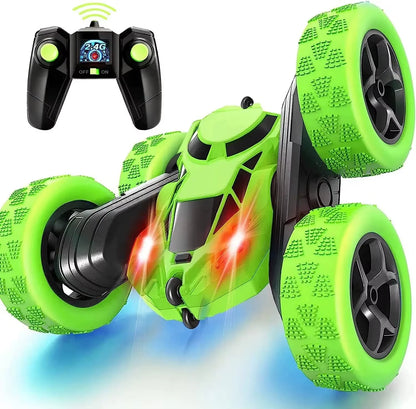 RC Stunt Car - Double-Sided 360-Degree Rotation Off-Road Remote Control Vehicle for Kids and Adults