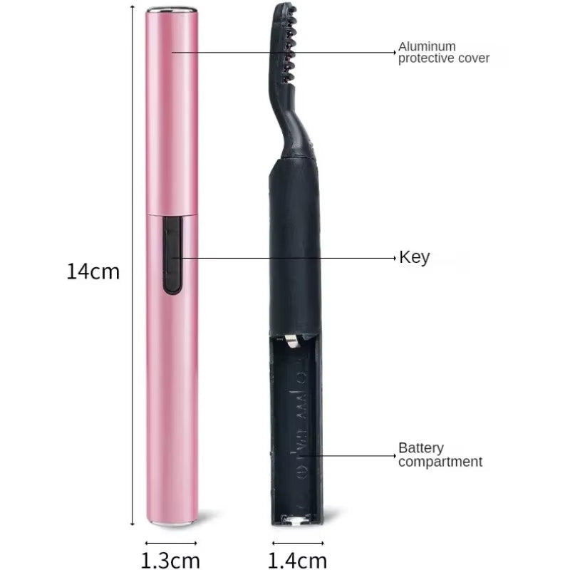 Electric Eyelash Curler Heated Portable Safety Electric Eye Lashes Eyelash Grafting  Makeup Tools