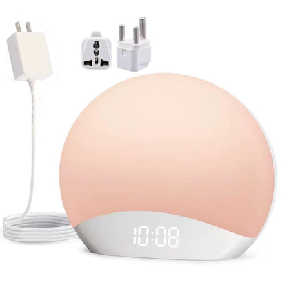 Awakening Sunrise Alarm Clock Table Clock Dimmable Timer Night Light