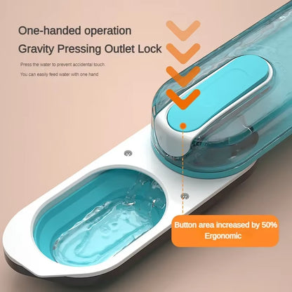 Portable Pet Water Bottle 285ML Cat Water Cup Bowl Durable Accessories