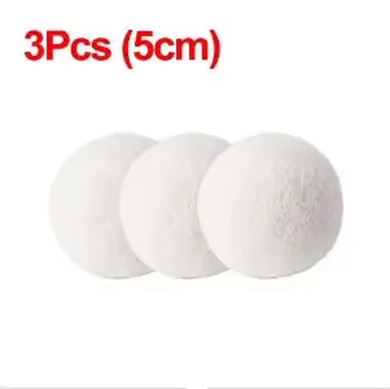 6Pcs Reusable Wool Dryer Balls Clothes Softener Laundry Fleece Dryer Ball Kit
