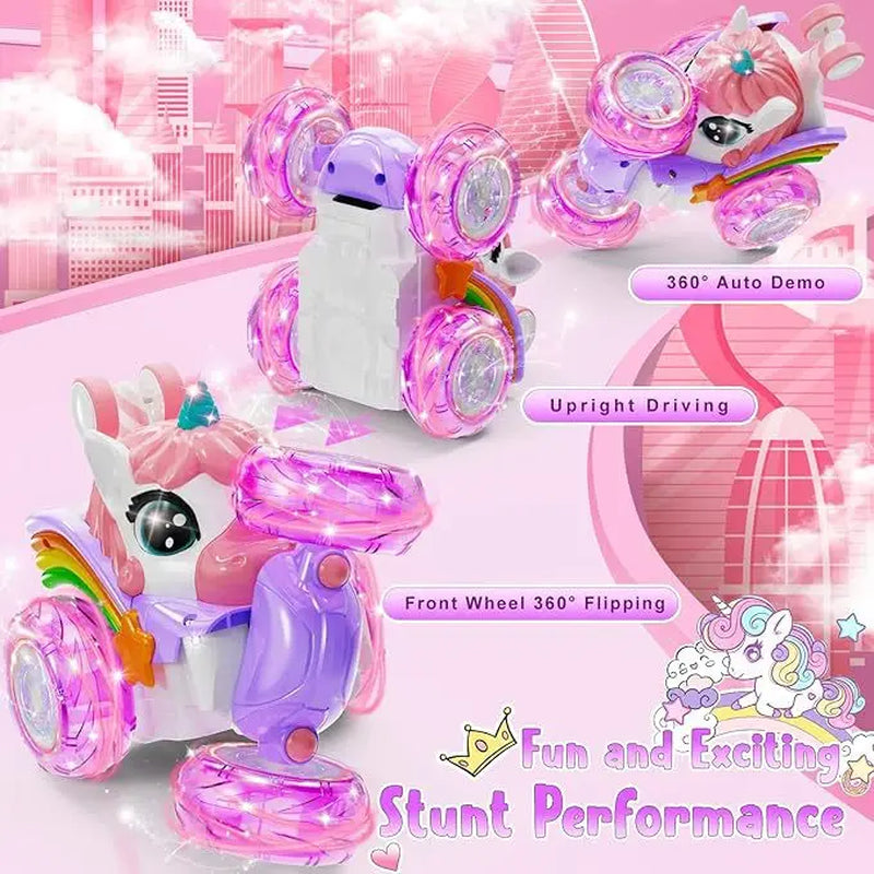 Remote Control Electric Unicorn Car - Creative and Fun Gift for Girls