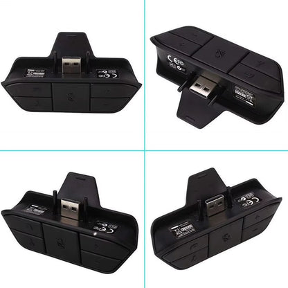 For Xbox One Gamepad Stereo/Mic Headset Adapter Game Controller 3.5Mm Audio