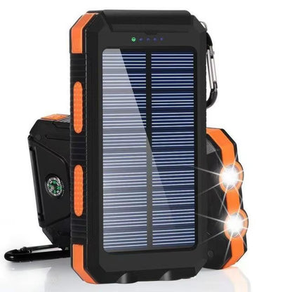 Solar Power Bank 80000Mah Portable Charging Poverbank External Battery Charger