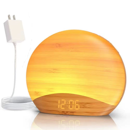 Awakening Sunrise Alarm Clock Table Clock Dimmable Timer Night Light
