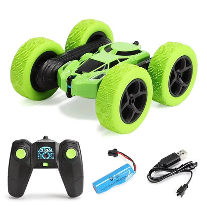 RC Stunt Car - Double-Sided 360-Degree Rotation Off-Road Remote Control Vehicle for Kids and Adults