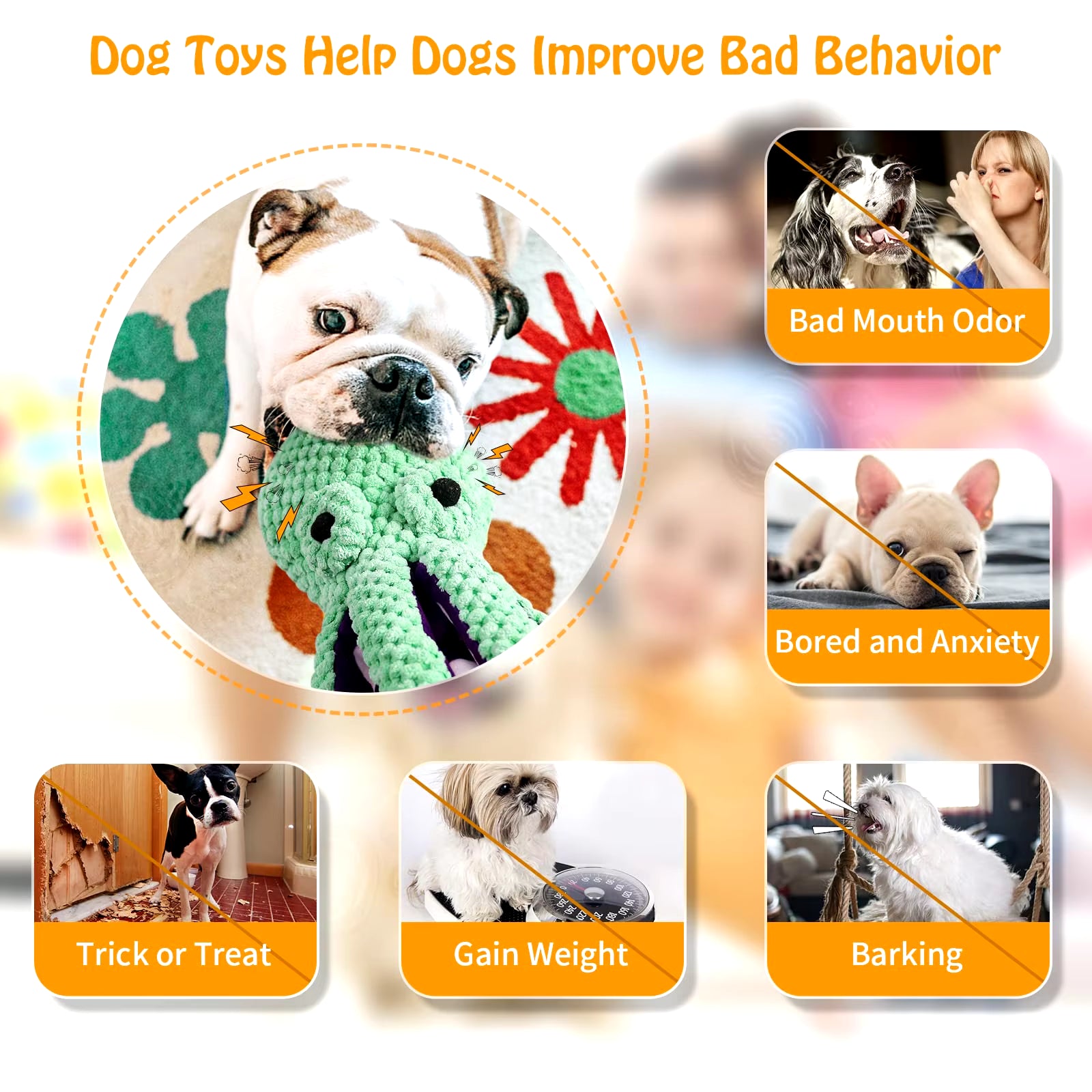 Interactive Plush Octopus Shell Puzzle Toy for Dogs and Cats - Durable Chew Toy for Dental Health and Engagement