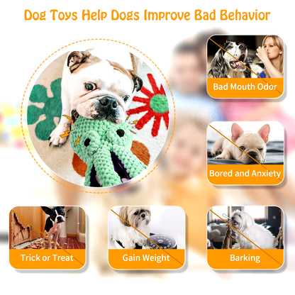 Interactive Plush Octopus Shell Puzzle Toy for Dogs and Cats - Durable Chew Toy for Dental Health and Engagement