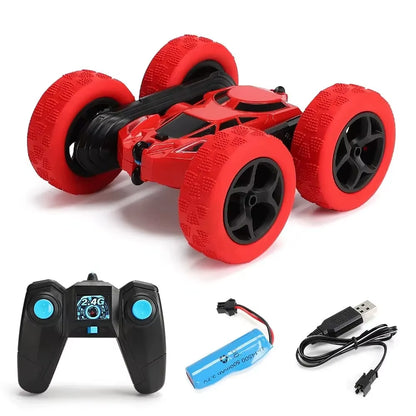 RC Stunt Car - Double-Sided 360-Degree Rotation Off-Road Remote Control Vehicle for Kids and Adults