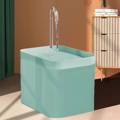 Pet Water Dispenser Auto Filter Electric Mute Cat Drinker 1.5L Recirculate Filtring Drinker for Cat Water Fountain