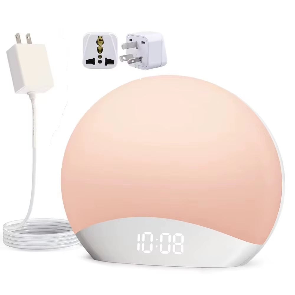 Awakening Sunrise Alarm Clock Table Clock Dimmable Timer Night Light