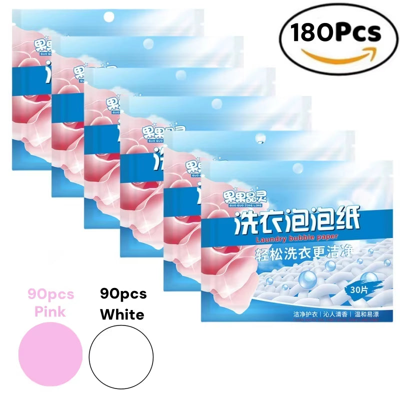 60 Pcs Laundry Tablets Concentrated Washing Powder Laundry Soap
