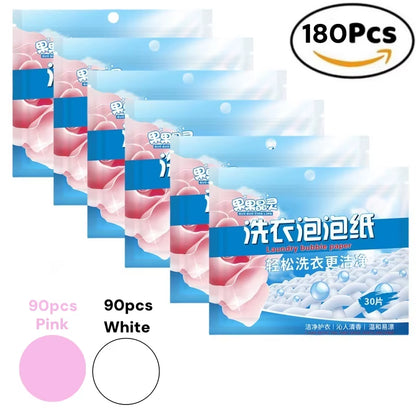 60 Pcs Laundry Tablets Concentrated Washing Powder Laundry Soap