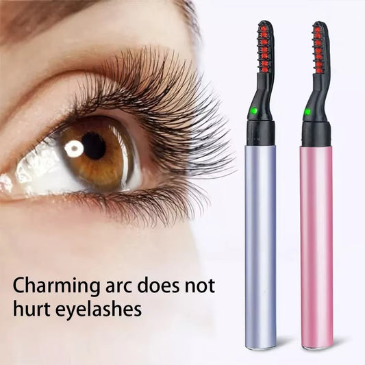 Electric Eyelash Curler Heated Portable Safety Electric Eye Lashes Eyelash Grafting  Makeup Tools