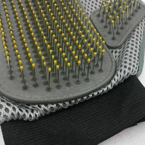 Breathable Heavy Duty Pet Grooming Glove Hair Removal