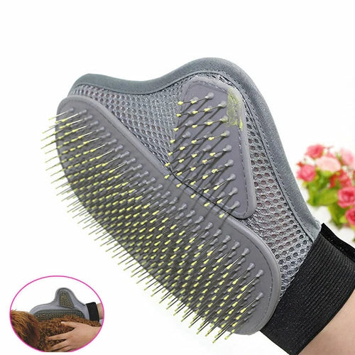 Breathable Heavy Duty Pet Grooming Glove Hair Removal