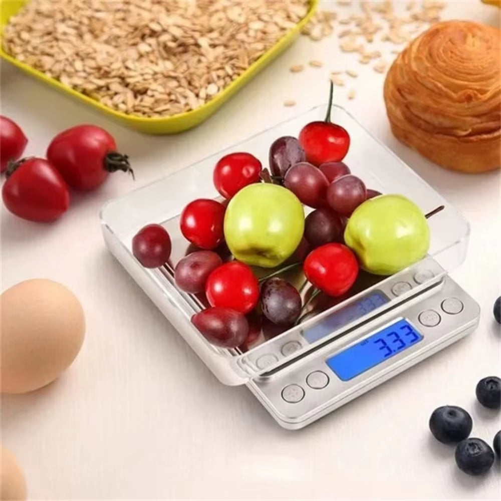 stainless Steel  Electronic Balance Weight Gold Gram 0.1/3000G - EditWell