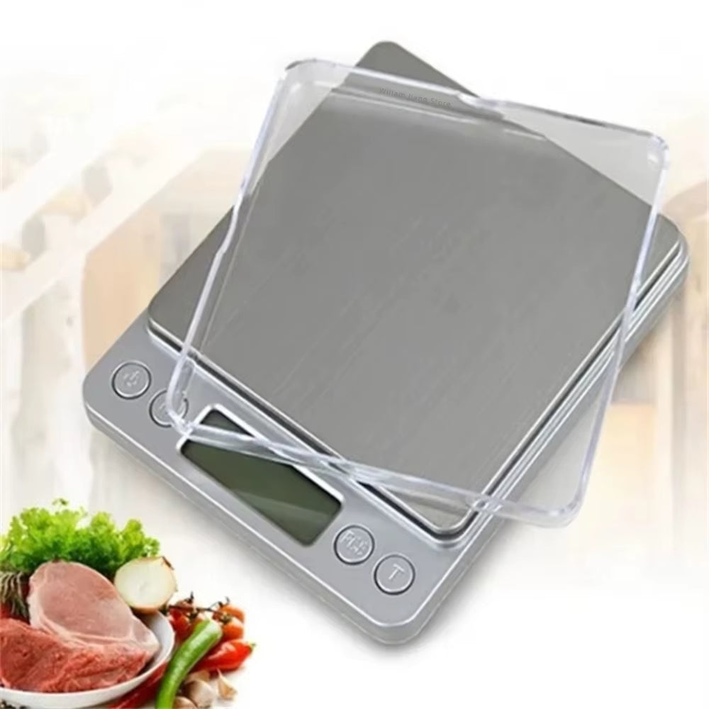 stainless Steel  Electronic Balance Weight Gold Gram 0.1/3000G - EditWell